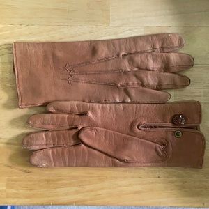 vintage leather gloves